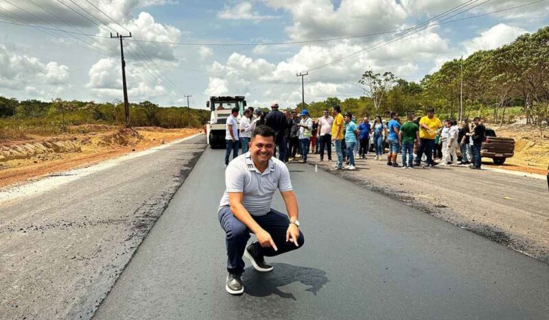 Deputado Renato Oliveira celebra início da pavimentação da BR-308 no Pará