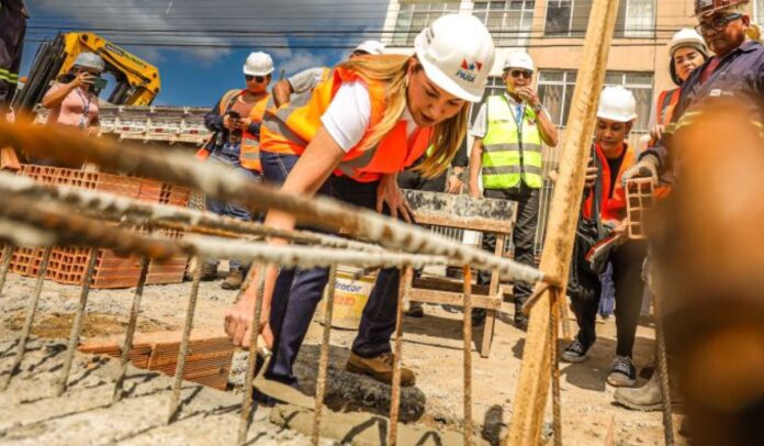 Vice-governadora Hana Ghassan visita obra da Nova Tamandaré, em Belém