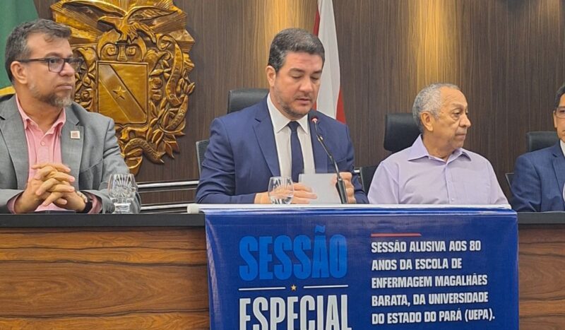 Deputado O curso de enfermagem traz humanização e relevância social”, diz Ronie Silva em sessão especial