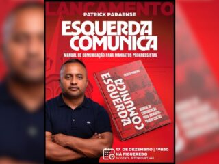 Patrick, Lançamento do Livro "Esquerda Comunica", de Patrick Paraense