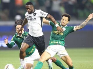 Botafogo brilha e vence Palmeiras por 3x1 em confronto decisivo pelo Brasileirão