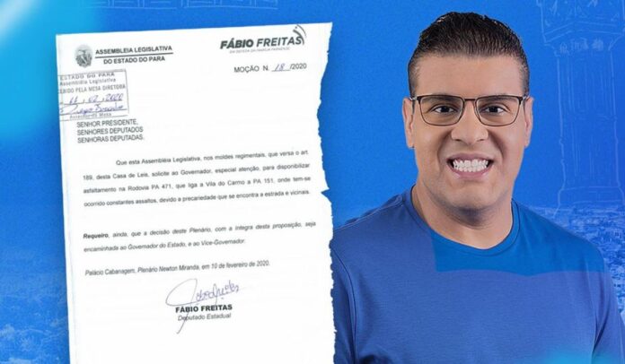 Fábio Freitas celebra a inauguração da PA-471 em Cametá: "Mais um pedido atendido pelo governo do estado"