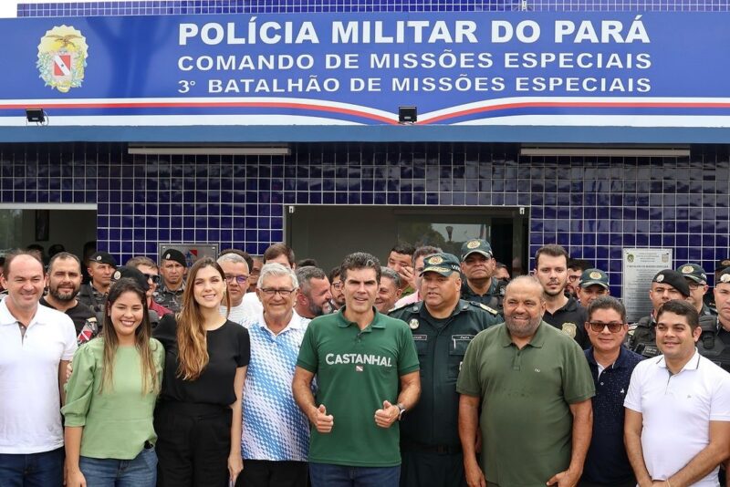 Paula Titan participa de inauguração da Nova Sede do 3º BME em Castanhal