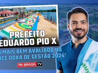 Prefeito Eduardo Pio X é o mais bem avaliado no 'Índice Doxa de Gestão 2024'