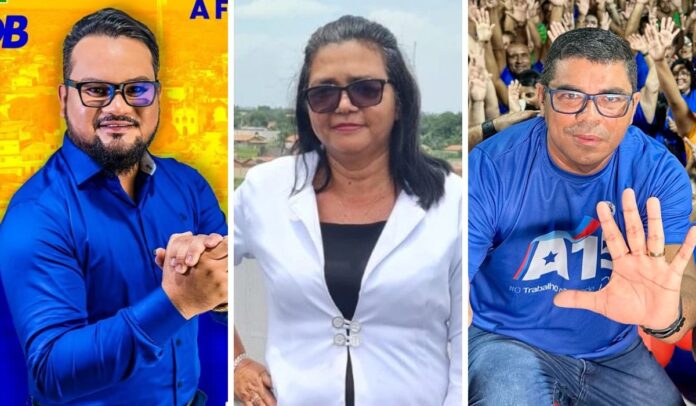 Wagner Pereira, Rosa da Saúde, Robson Santiago; aprovados pelo povo