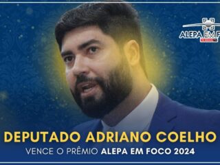 Deputado Adriano Coelho (PDT) vence o "PRÊMIO ALEPA EM FOCO 2024"