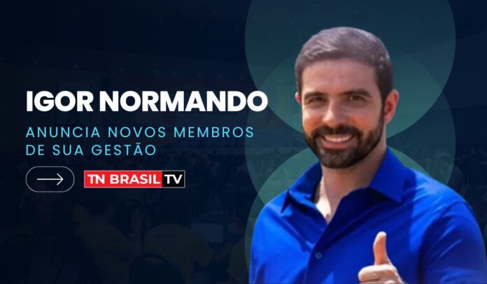 Igor Normando anuncia novos membros de sua gestão