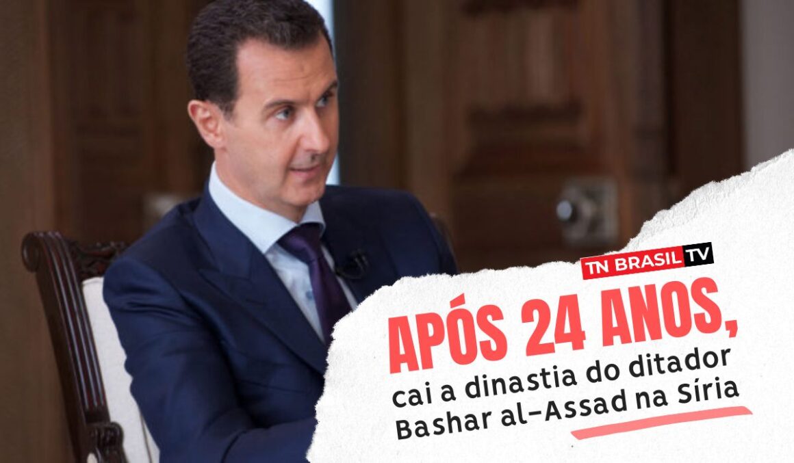 Após 24 anos, cai a dinastia do ditador Bashar al-Assad na Síria