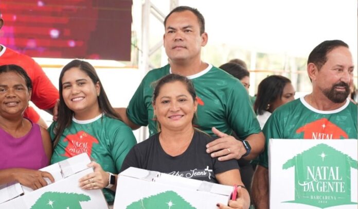 Deputado Lu Ogawa participa da 4ª edição do Natal da Gente em Barcarena