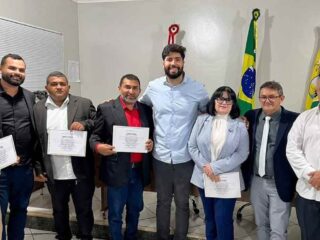 Deputado Adriano Coelho prestigia diplomação dos eleitos em Cachoeira do Piriá