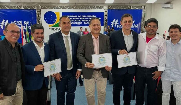 Lu Ogawa celebra diplomação dos eleitos em Barcarena e destaca reeleição de Renato Ogawa