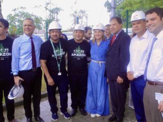 Deputado Lu Ogawa acompanha obras do Parque da Cidade, sede da COP-30 em 2025