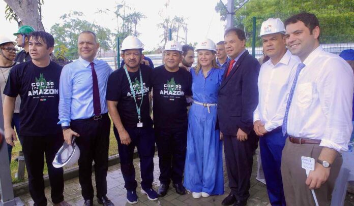 Deputado Lu Ogawa acompanha obras do Parque da Cidade, sede da COP-30 em 2025