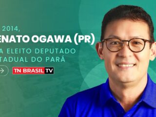 Em 2014, Renato Ogawa (PR) era eleito deputado estadual do Pará