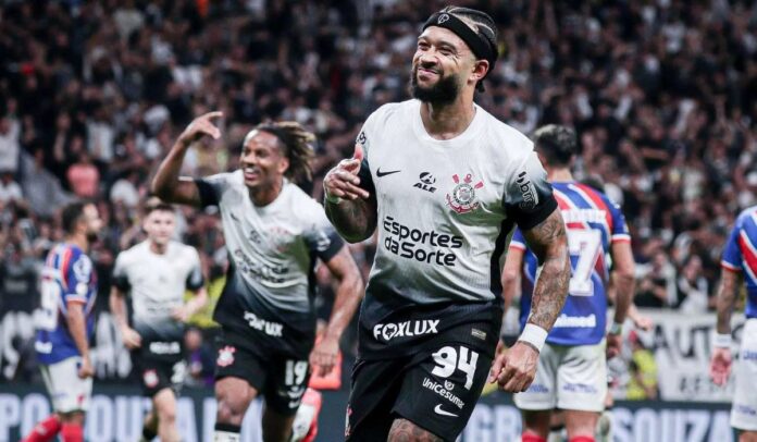 Corinthians domina e vence Bahia por 3 a 0 com show de Depay