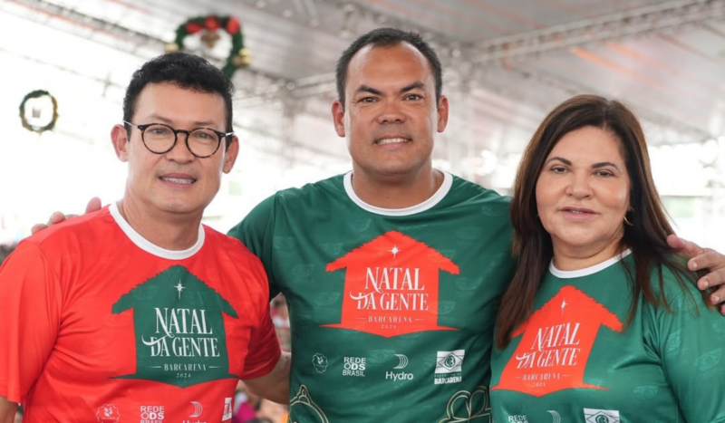 Deputado Lu Ogawa participa da 4ª edição do Natal da Gente em Barcarena