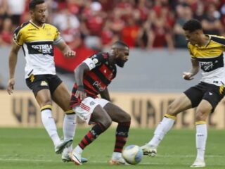 Flamengo domina Criciúma e vence por 3 a 0 fora de casa