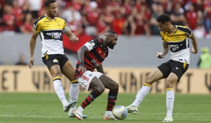 Flamengo domina Criciúma e vence por 3 a 0 fora de casa