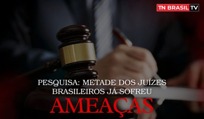 Pesquisa: metade dos juízes brasileiros já sofreu ameaças