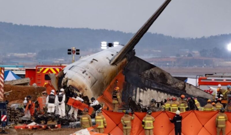 Acidente aéreo na Coreia do Sul: Colisão com pássaros causa queda de Avião e deixa 179 mortos