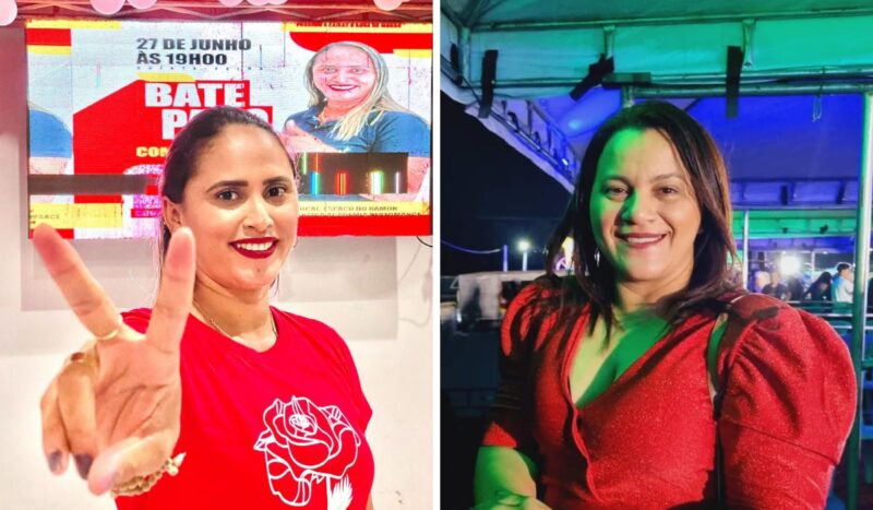 Cláudia da Arlene e Adna Martins, ambas do PT, representarão as mulheres na Câmara de Ipixuna do Pará