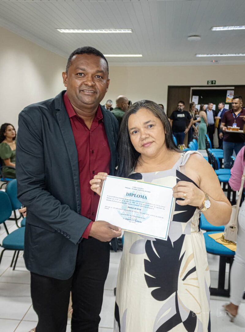 Vereador Railton Silva é diplomado para o terceiro mandato em Ipixuna do Pará