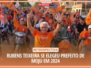 Retrospectiva | Rubens Teixeira se elegeu Prefeito de Moju em 2024