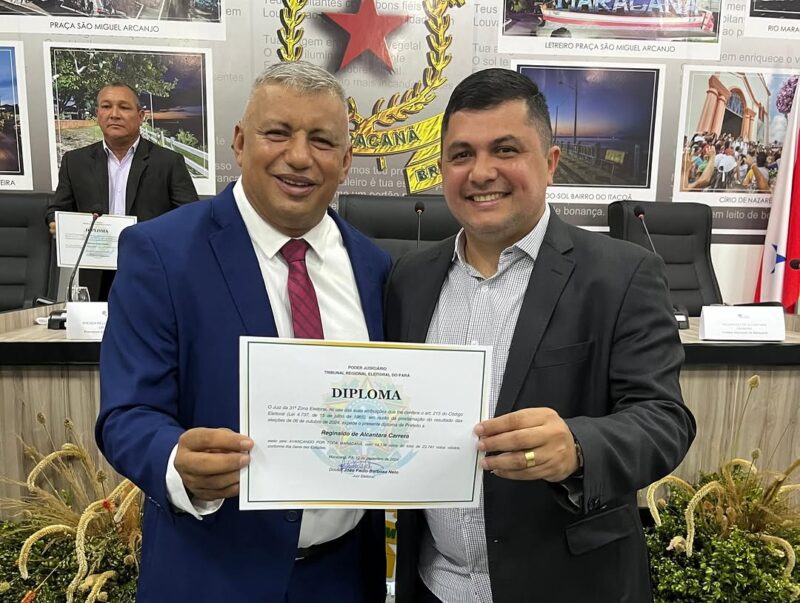 Deputado Renato Oliveira celebra diplomação dos eleitos em Maracanã