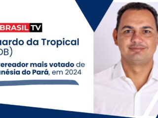 Eduardo da Tropical (MDB) é o vereador mais votado de Goianésia do Pará, em 2024