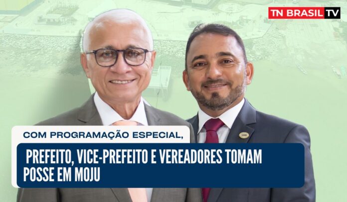 Com programação especial, prefeito, vice-prefeito e vereadores tomam posse em Moju