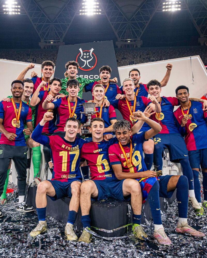 Barcelona goleia Real Madrid e conquista a Supercopa da Espanha