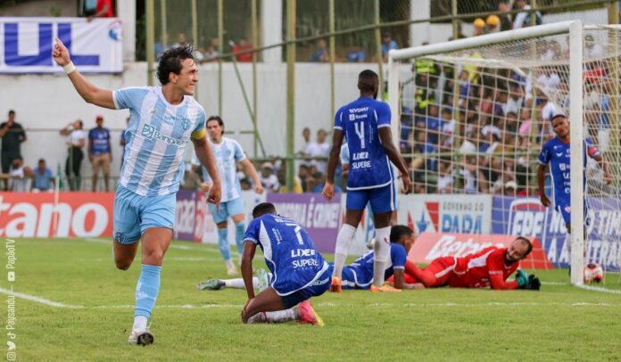 Paysandu vence Águia de Marabá por 4 a 2 e segue 100% no Parazão