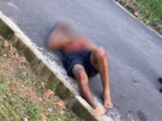 IMAGENS FORTES: Homem tenta estuprar adolescente e é espancado por população