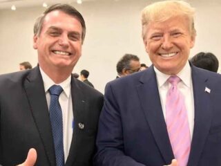 Trump convida Bolsonaro para posse em Washington