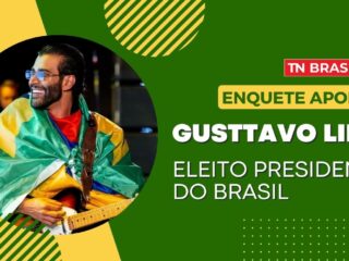 Enquete aponta Gusttavo Lima eleito presidente do Brasil