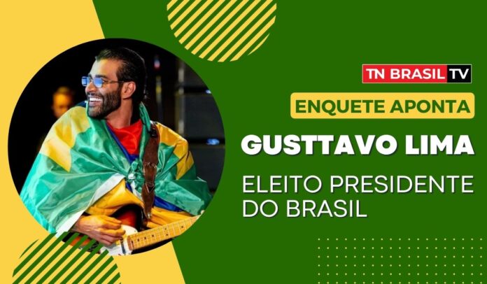 Enquete aponta Gusttavo Lima eleito presidente do Brasil