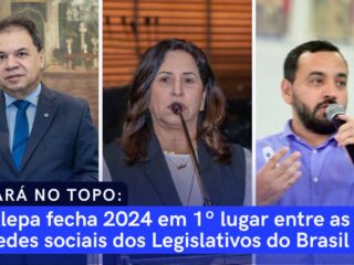 Pará no topo: Alepa fecha 2024 em 1º lugar entre as redes sociais dos Legislativos do Brasil