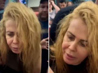 Joelma chega abatida para show em Vitória e preocupa fãs; ASSISTA