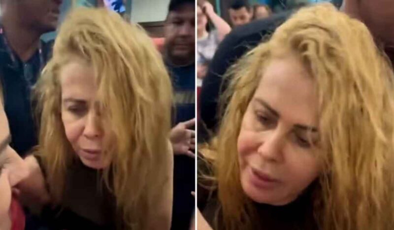 Joelma chega abatida para show em Vitória e preocupa fãs; ASSISTA