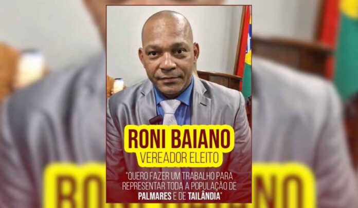 Vereador Roni Baiano firma compromisso com Tailândia e o Distrito Palmares