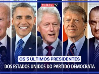 Os 5 últimos Presidentes dos Estados Unidos do Partido Democrata