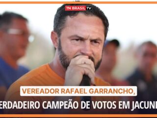 Vereador Rafael Garrancho, verdadeiro campeão de votos em Jacundá