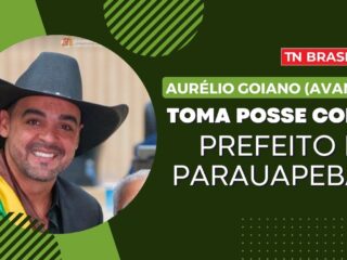 Aurélio Goiano (Avante) toma posse como prefeito de Parauapebas