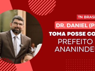 Dr. Daniel (PSB) toma posse como prefeito de Ananindeua