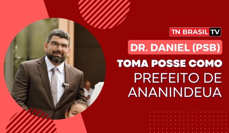 Dr. Daniel (PSB) toma posse como prefeito de Ananindeua