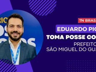 Prefeito reeleito, Eduardo Pio X toma posse em São Miguel do Guamá