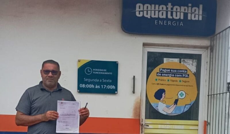 Vereador Rosenildo Freitas solicita expansão de energia para o distrito de Palmares