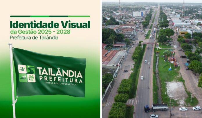 "Nosso povo, nossa força": Prefeitura de Tailândia apresenta nova marca e slogan oficial