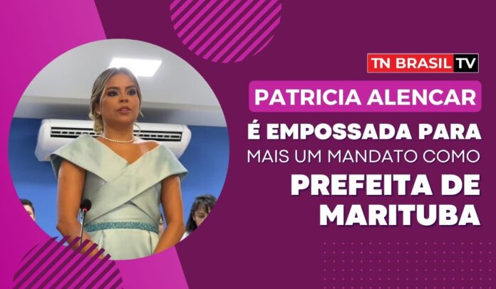 Patricia Alencar é empossada para mais um mandato como prefeita de Marituba