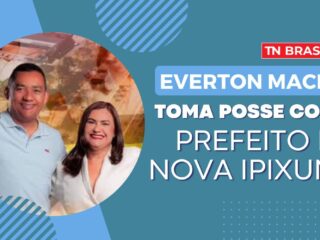 Em Nova Ipixuna, Everton Macias (MDB) toma posse como prefeito